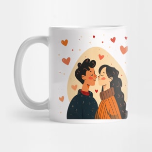 Valentine Romantic couple love birds Mug